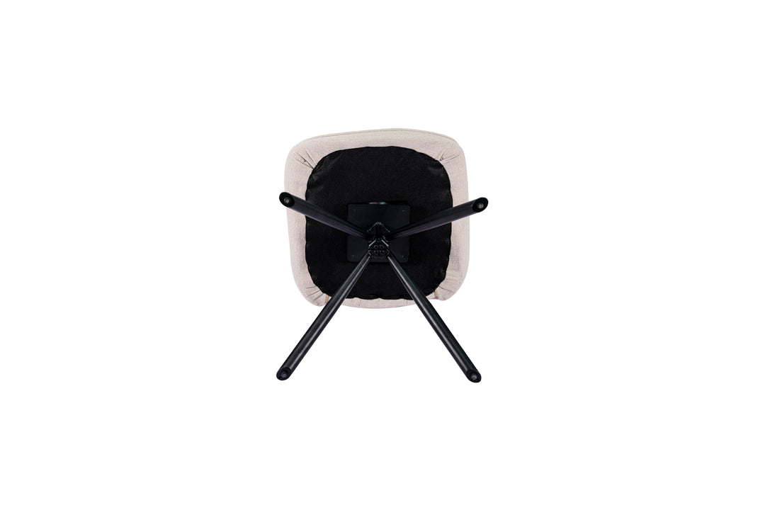 Roma 360 Swivel Beige Dining Chair