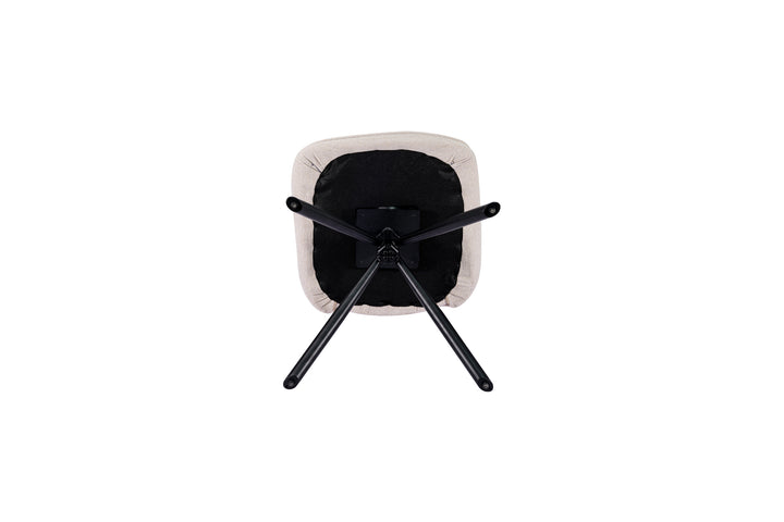Roma 360 Swivel Beige Dining Chair