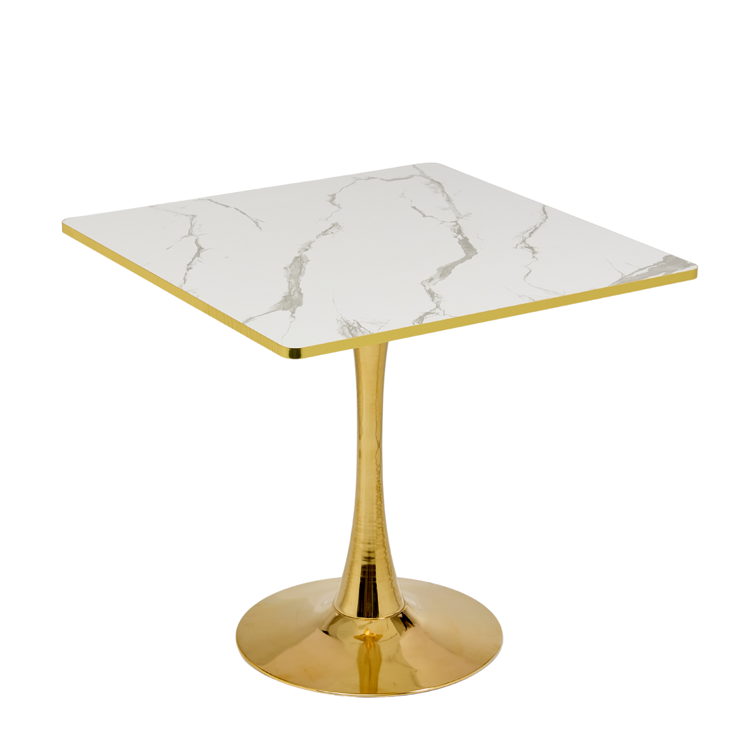 Rialto Square White Dining Table