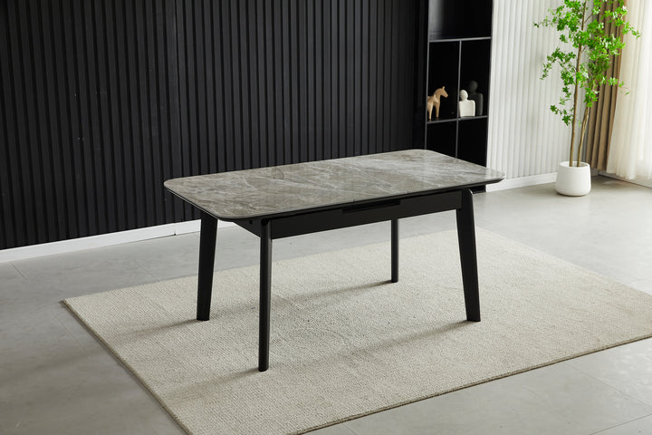 Astoria Extending Grey Ceramic Table