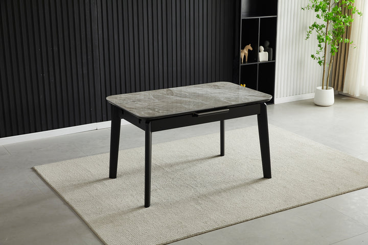 Astoria Extending Grey Ceramic Table