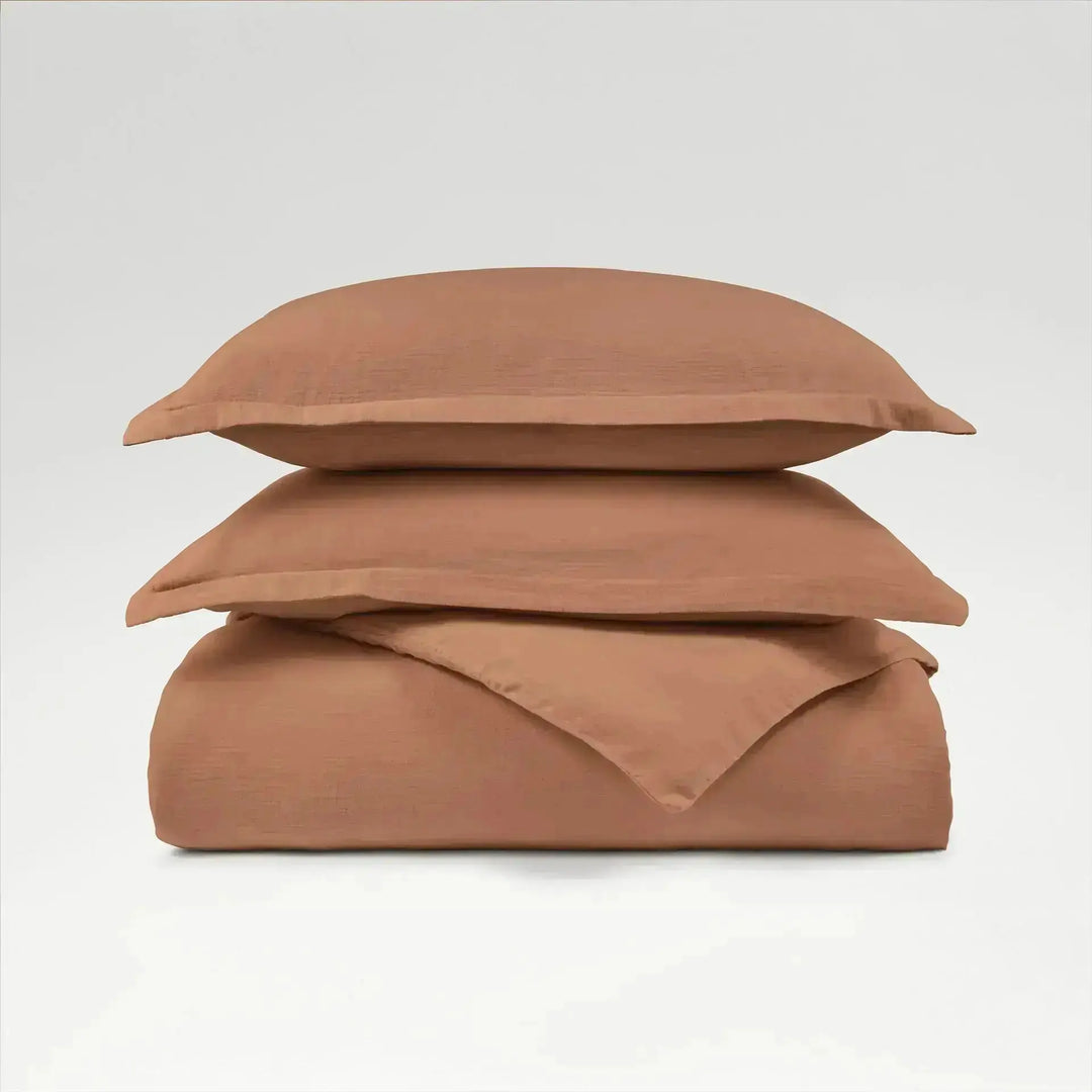 Christy Organic Retreat Double Duvet Set Clay CHRISTY LUX-HOM