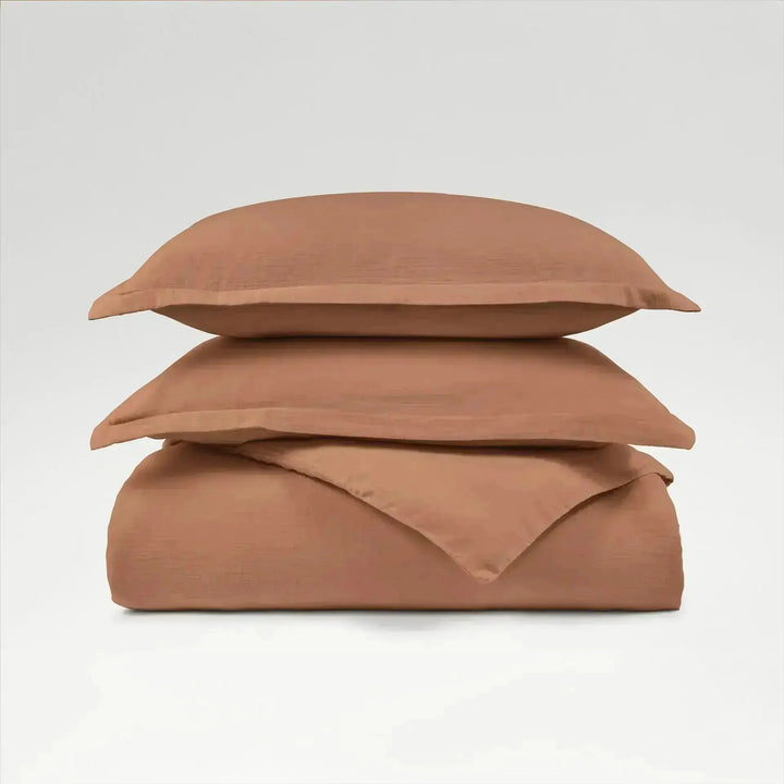 Christy Organic Retreat Double Duvet Set Clay CHRISTY LUX-HOM
