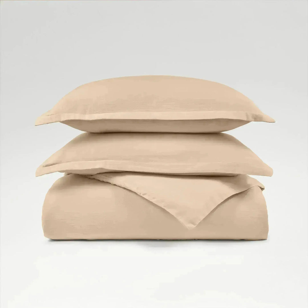 Christy Organic Retreat Double Duvet Set Oat CHRISTY LUX-HOM
