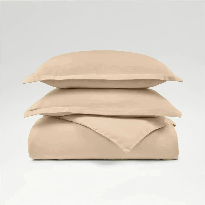 Christy Organic Retreat Double Duvet Set Oat CHRISTY LUX-HOM