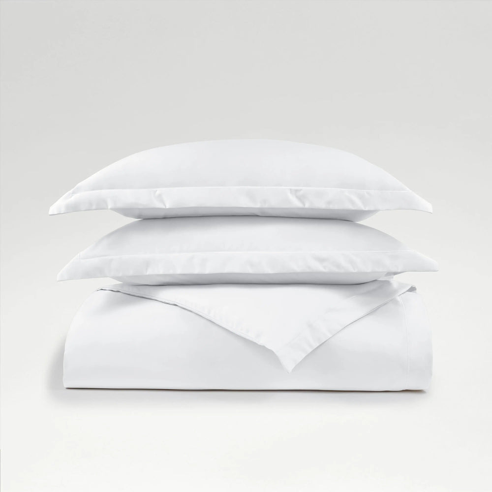 Christy Premium Sateen King Duvet Set White Christy