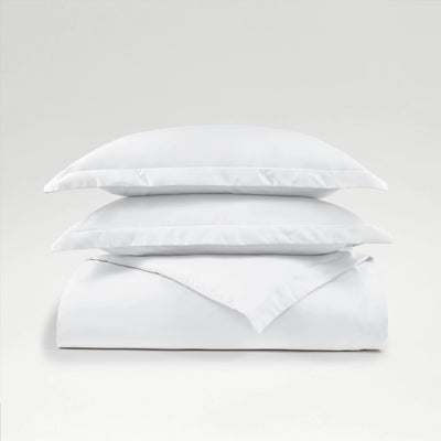 Christy Premium Sateen Double Duvet Set White Christy