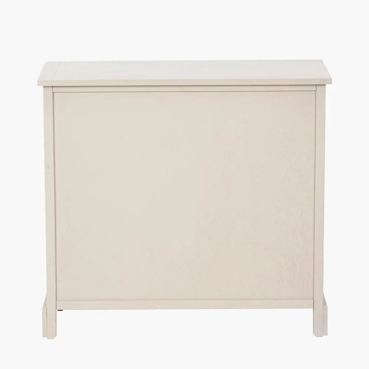 Devonshire Putty Pine Wood 2 Drawer 4 Basket Unit   Nicholas John Interiors