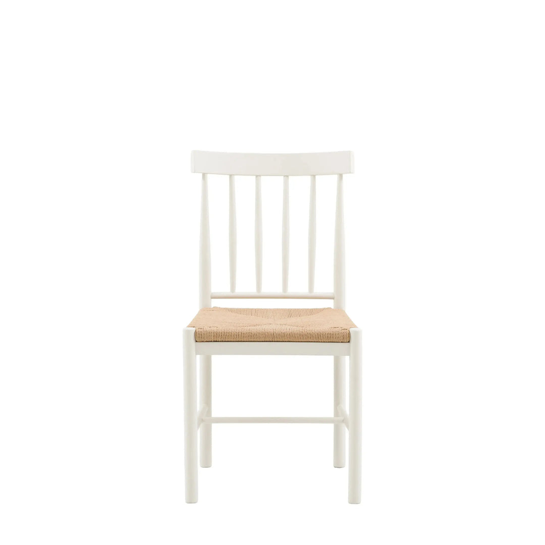 Eton Dining Chair White 2Pk   Nicholas John Interiors