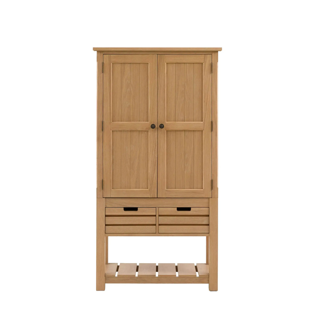 Eton Larder Cupboard Natural   Nicholas John Interiors