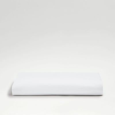 Christy Premium Sateen Double Fitted Sheet White Christy