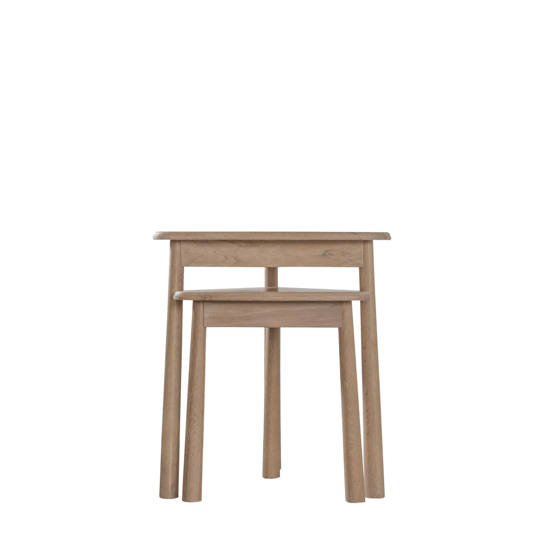 Ashcombe Nest of 2 Tables in Oak Gallery