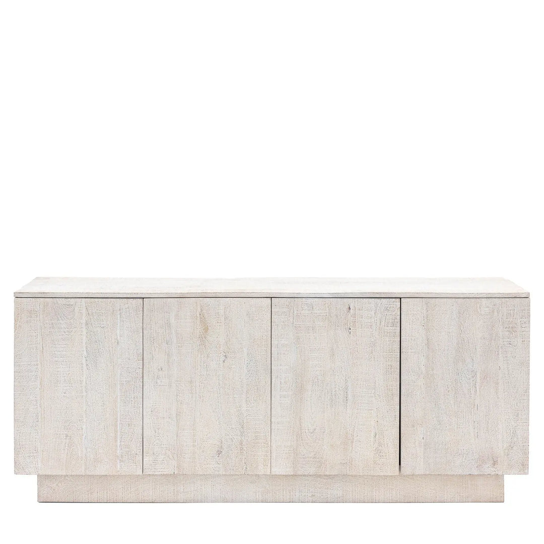 Iona 4 Door Sideboard - Whitewash Noa & Co