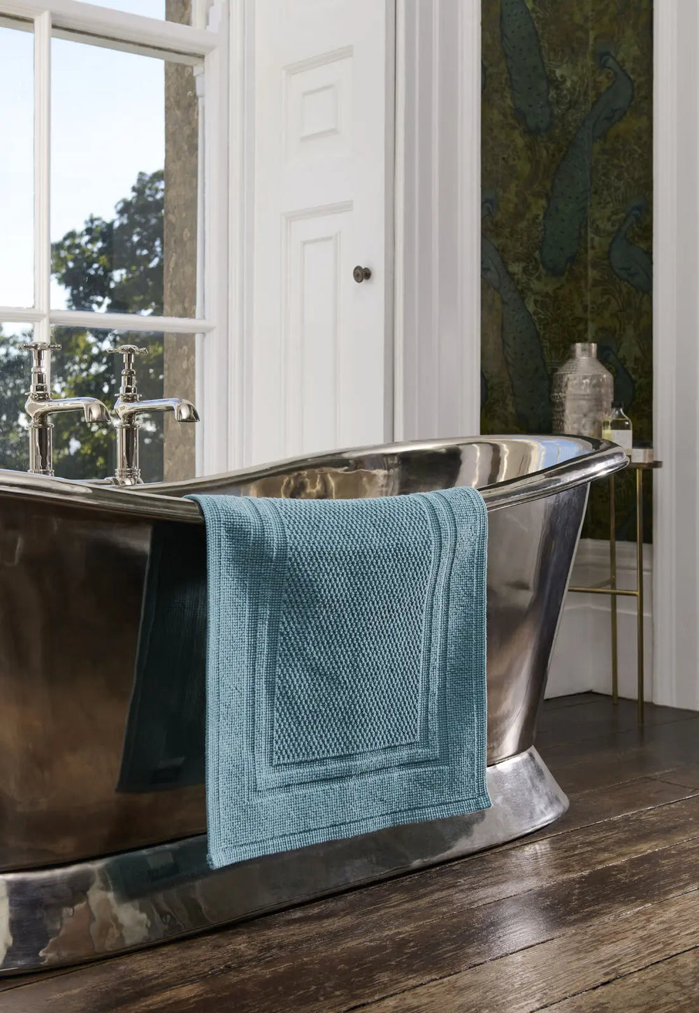 Christy Fina Bath Mat Denim Christy