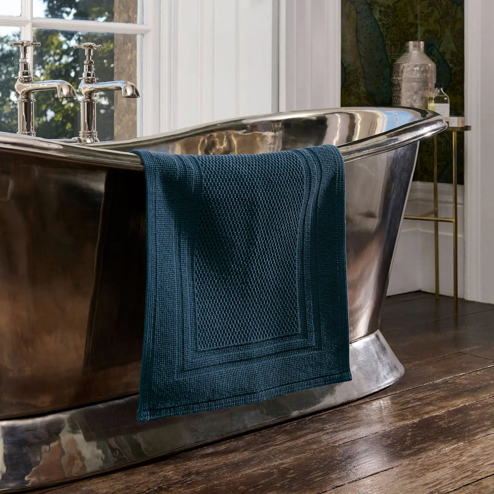 Christy Fina Bath Mat Navy Christy