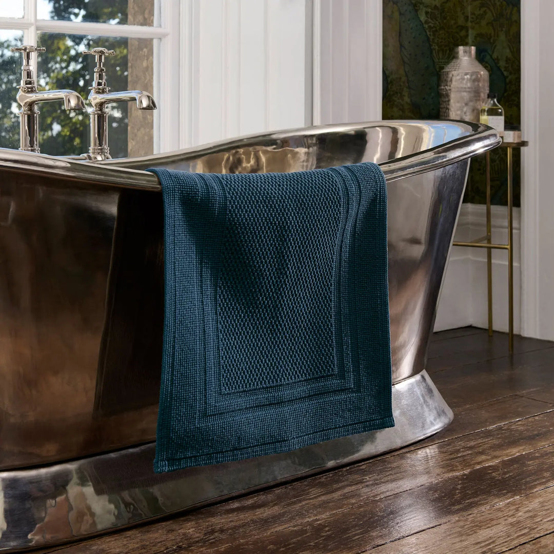 Christy Fina Bath Mat Navy Christy