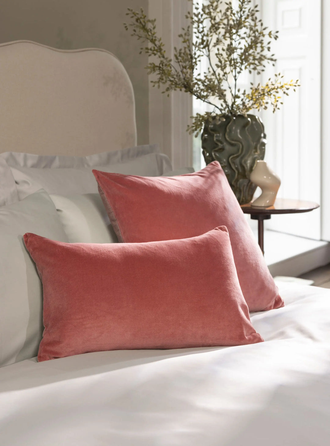 Christy Jaipur Cushion 45x45cm Garnet Christy