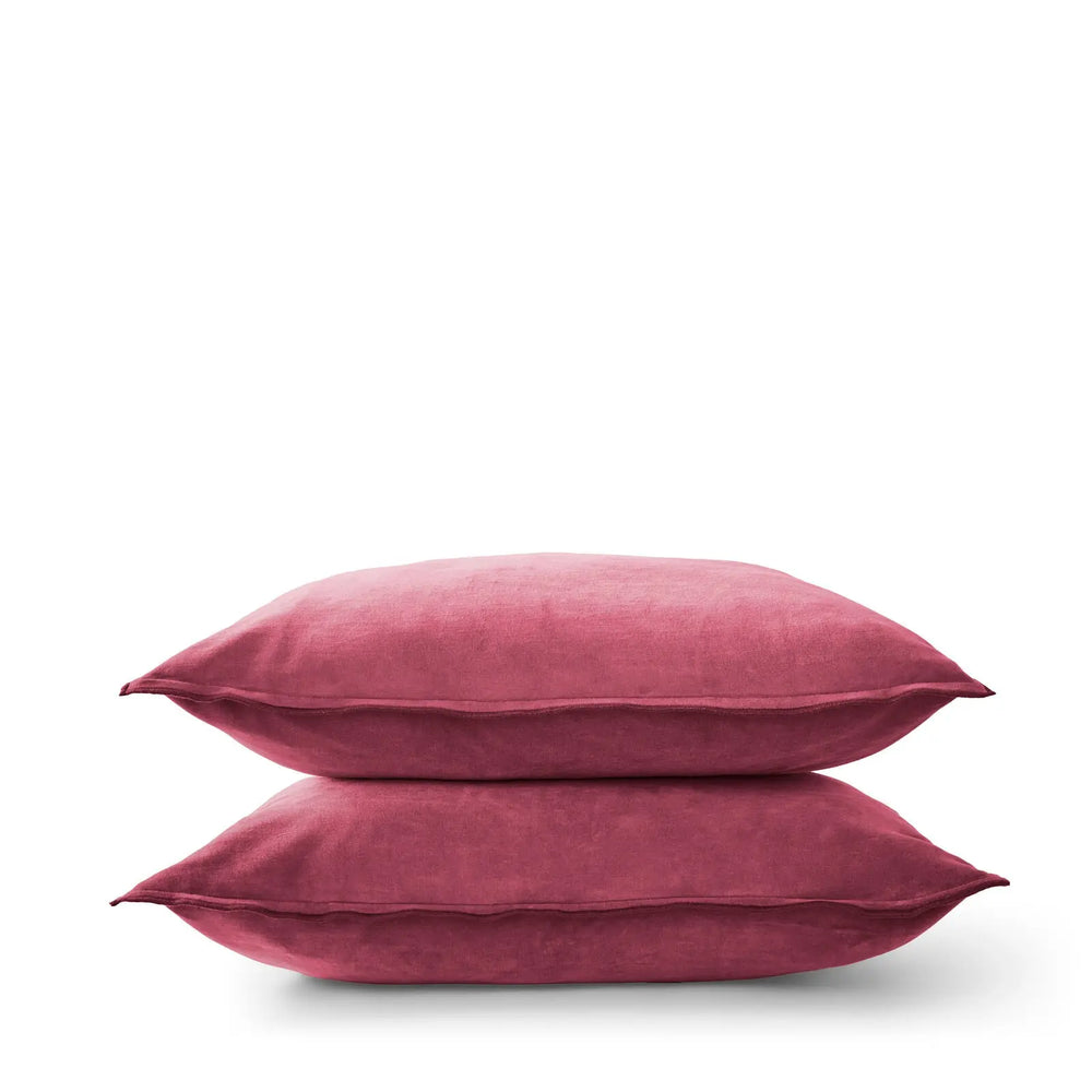 Christy Harewood Sham Set of 2 – Fuchsia Luxury Bed Cushions Christy