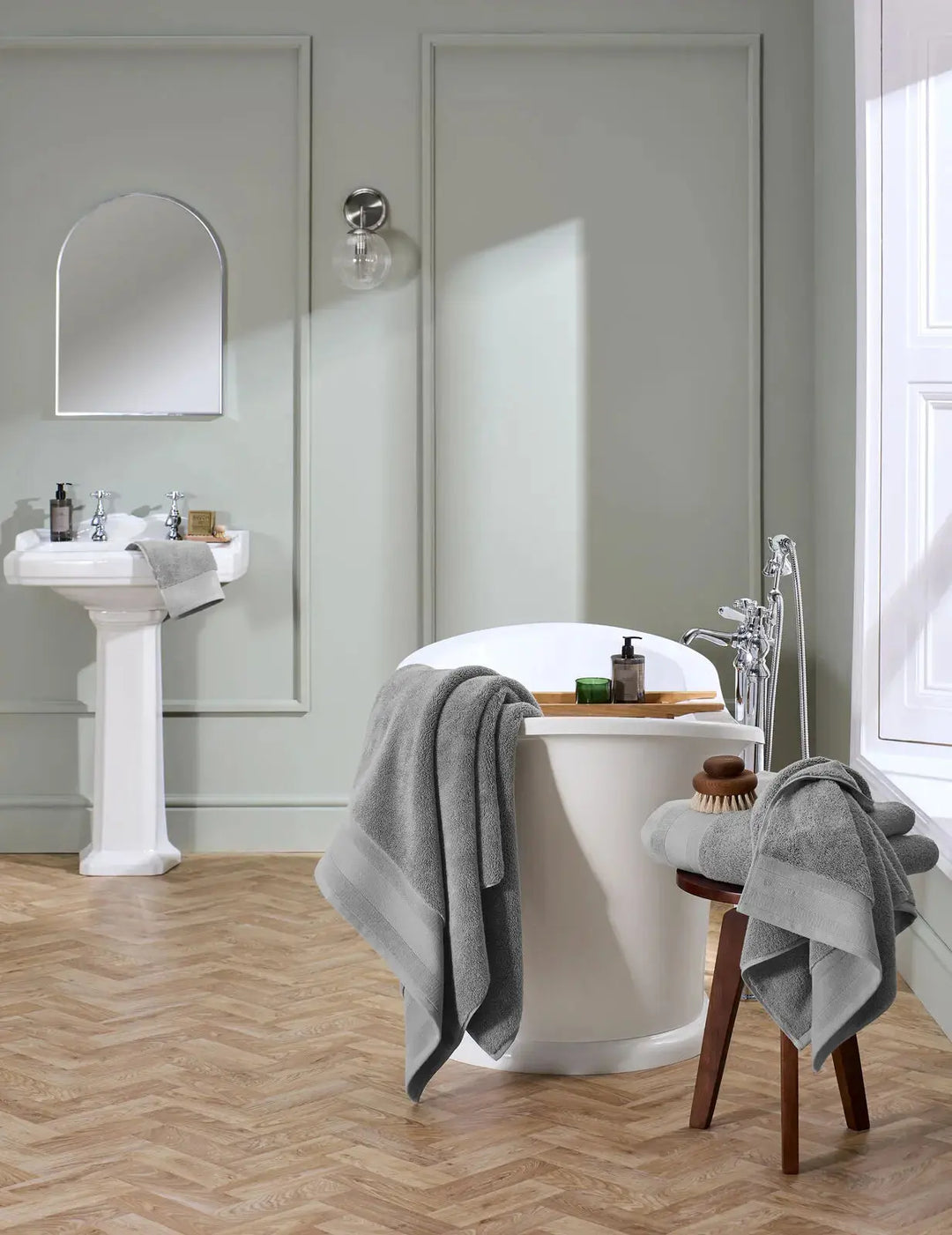 Christy Signature Bath Towel - Opal Grey Christy