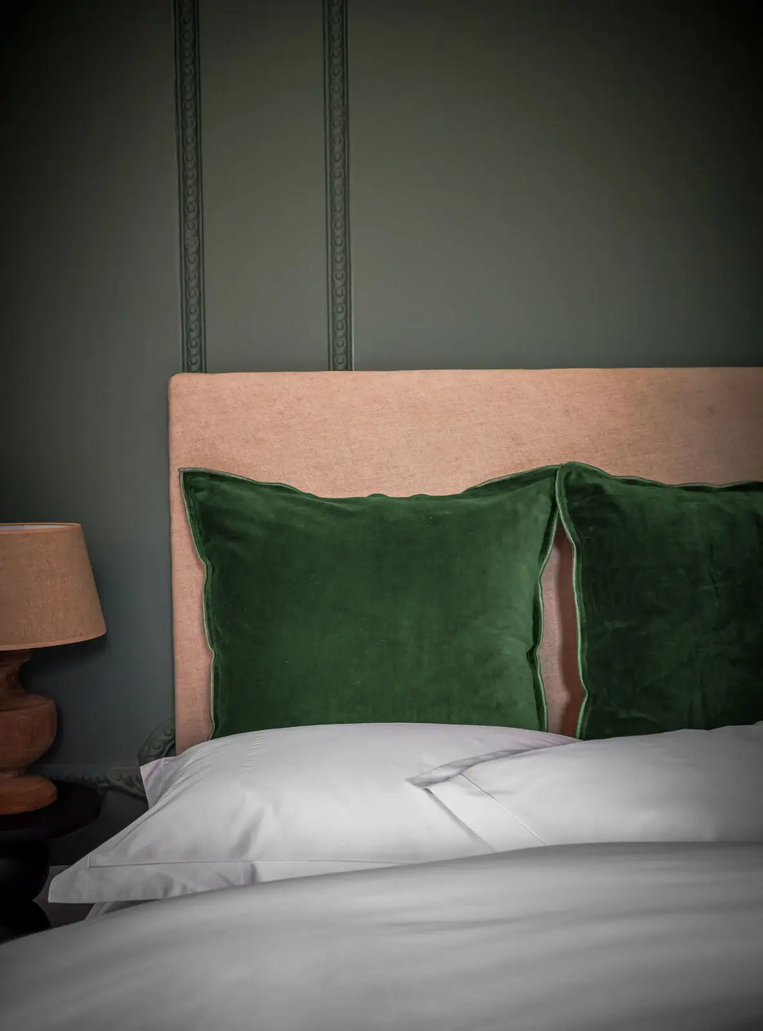 Christy Harewood Sham pair Sage Green Christy