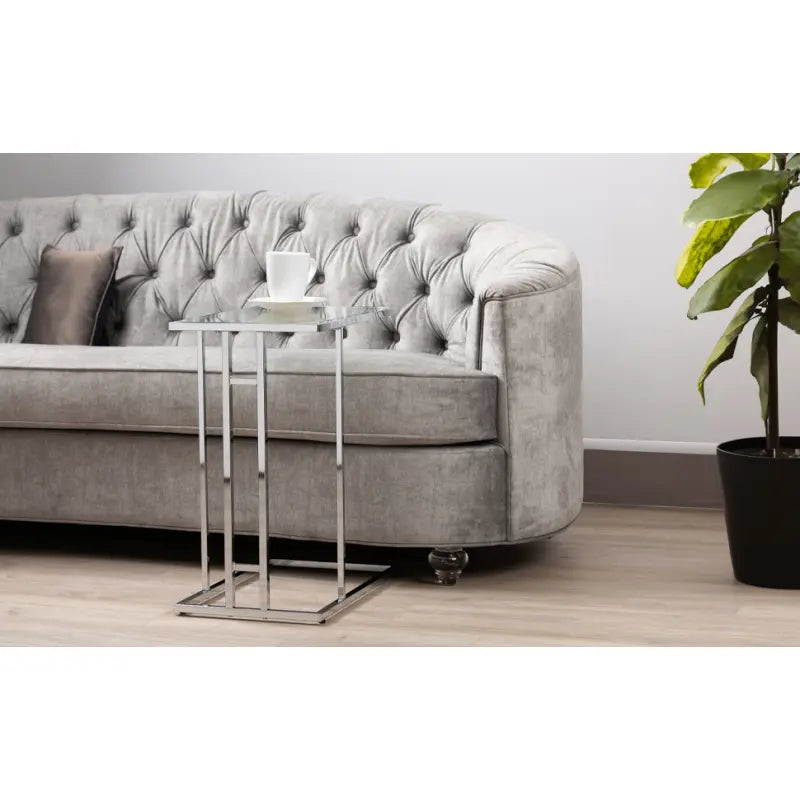 Harry Stainless Steel Sofa Table Lina Home