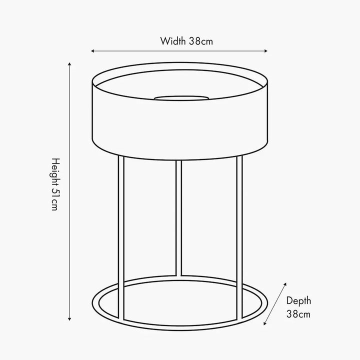 Hugo Black Wood Veneer and Black Metal Storage Table   Nicholas John Interiors
