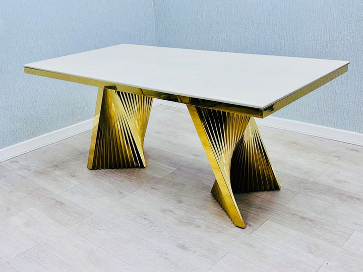 Regency Cream & Gold Coffee Table
