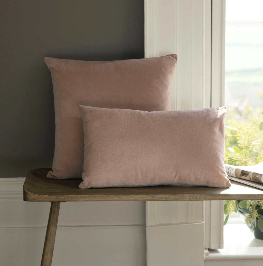 Christy Jaipur Cushion 30x50cm Dusky Pink Christy