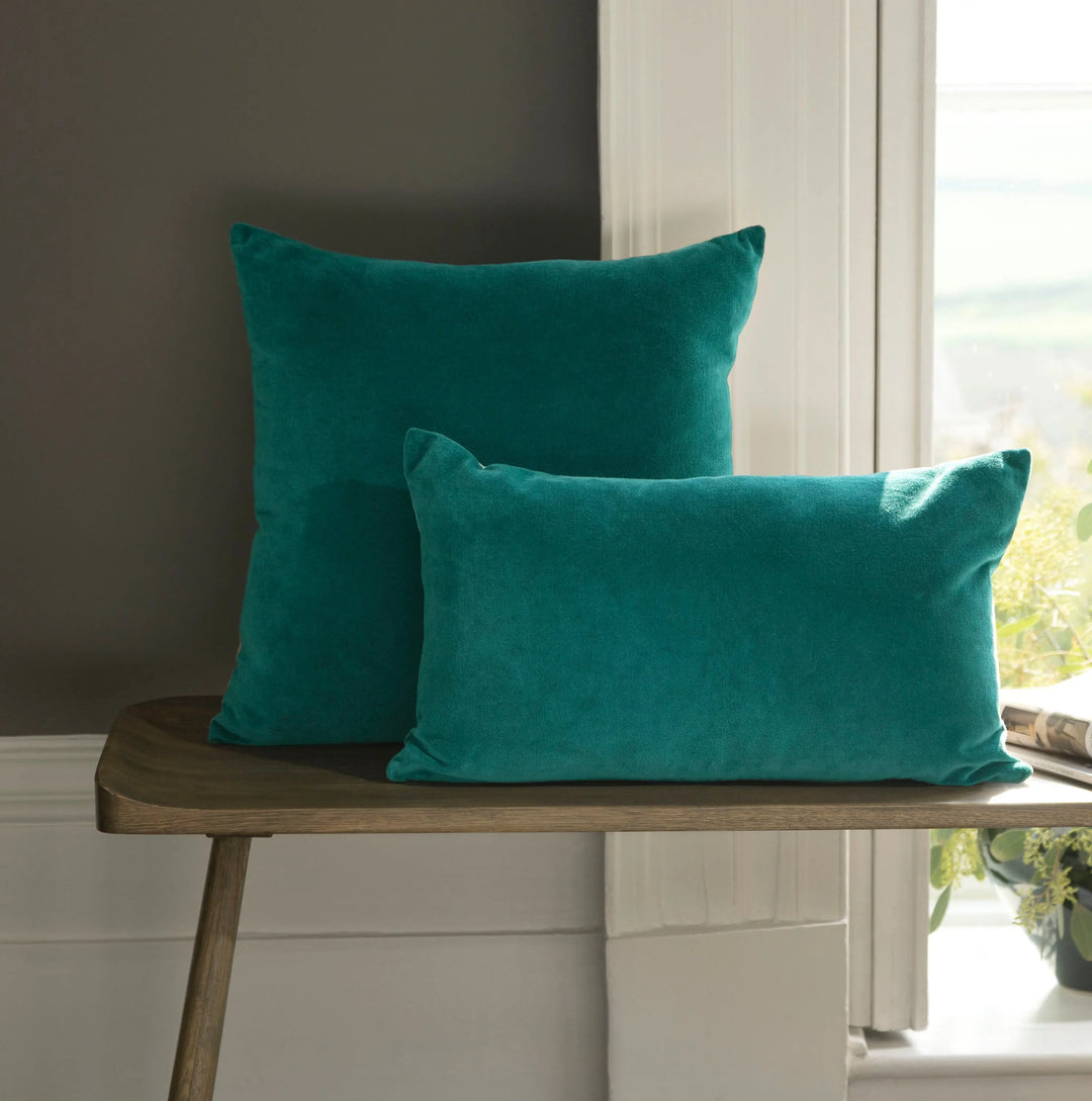 Christy Jaipur Cushion 45x45cm Peacock Christy