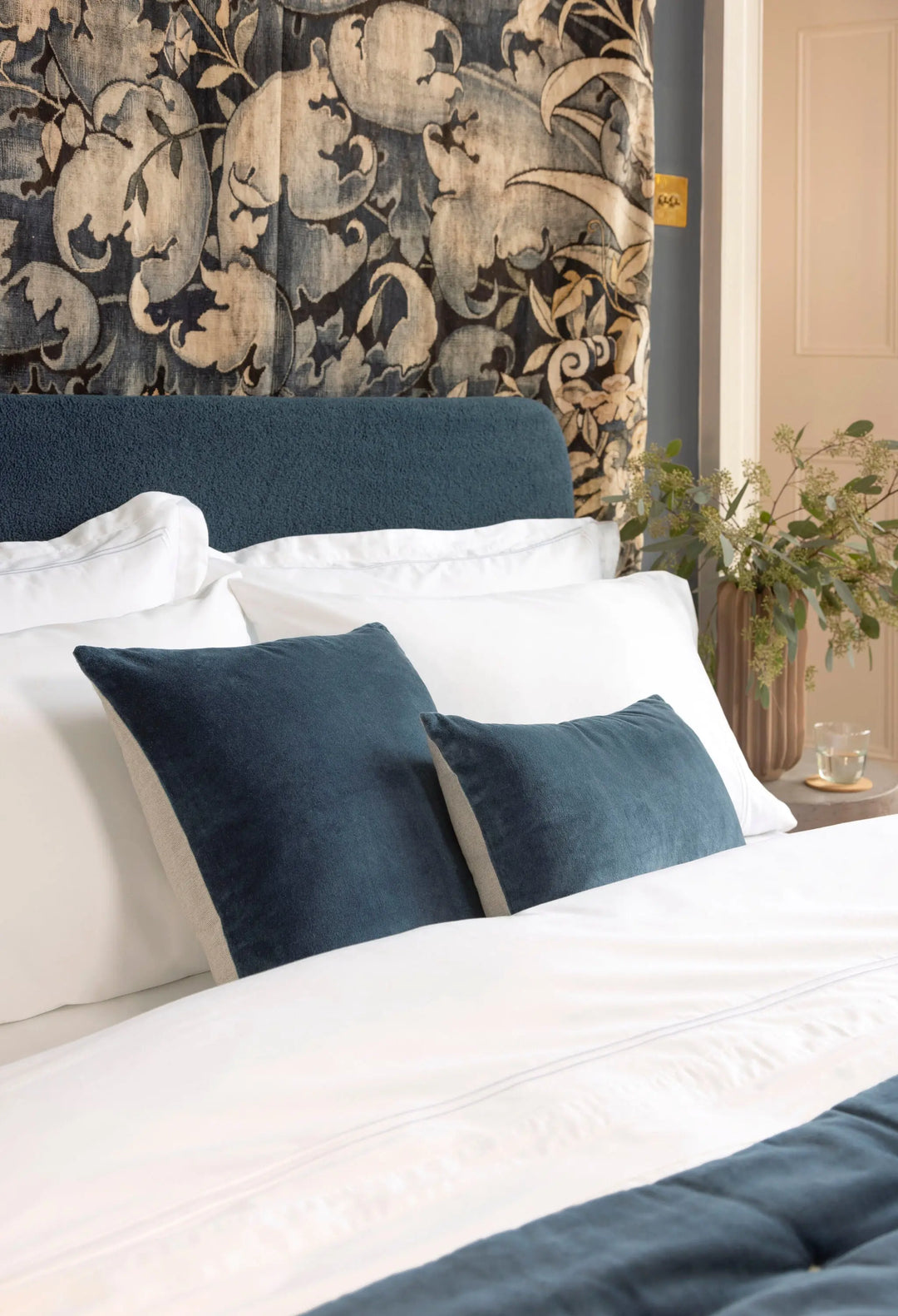 Christy Jaipur Cushion 45x45cm Ink Christy