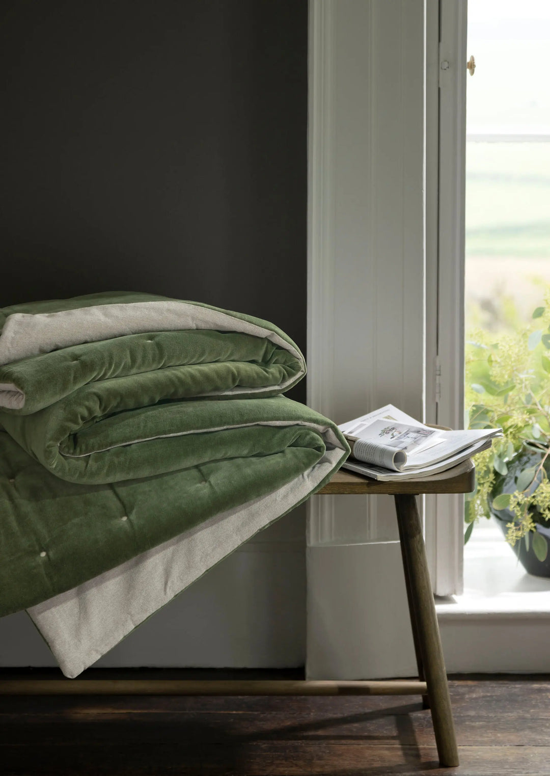 Christy Jaipur Throw Olive 140x200cm Christy