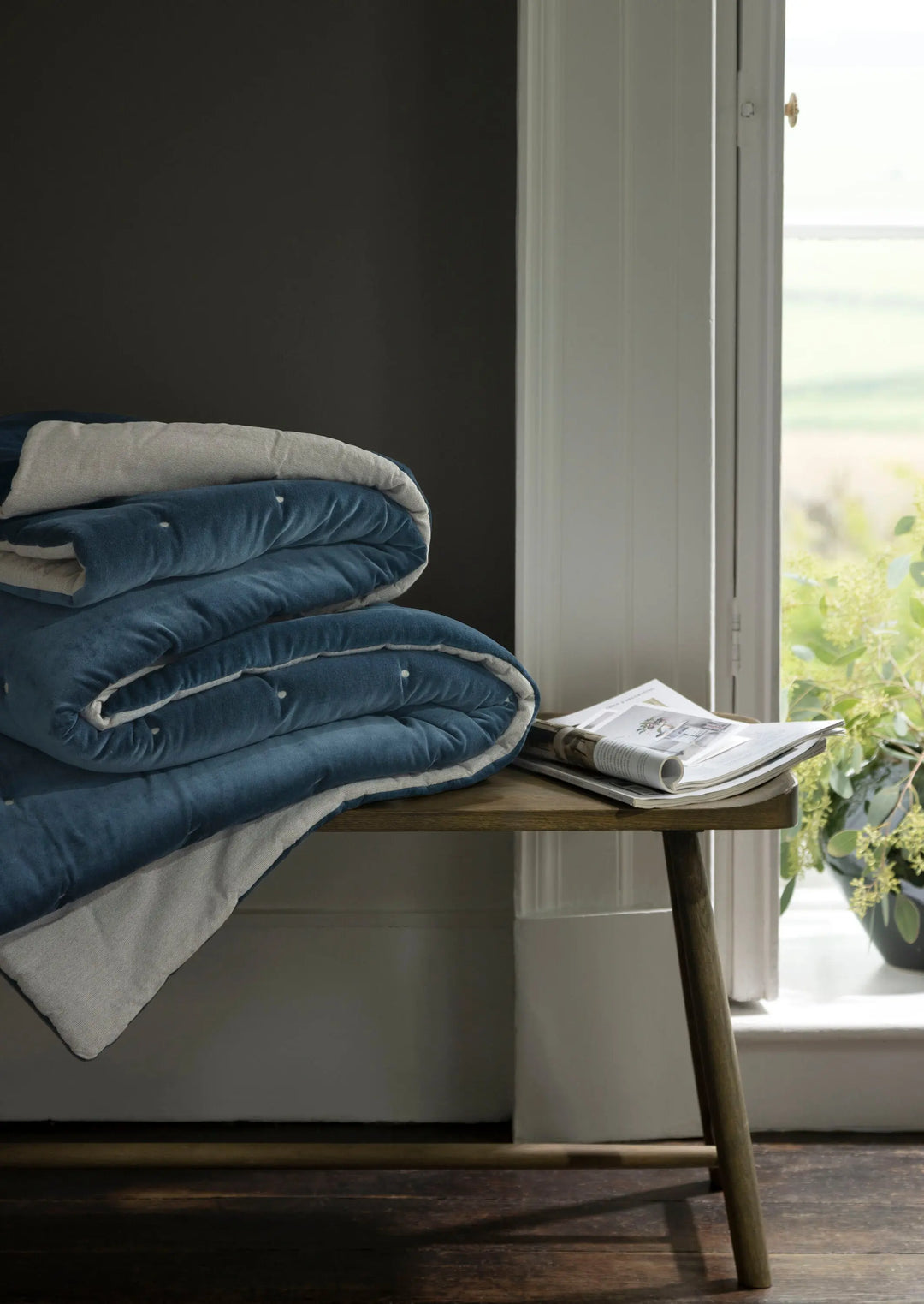 Christy Jaipur Throw Ink 140x200cm CHRISTY LUX-HOM