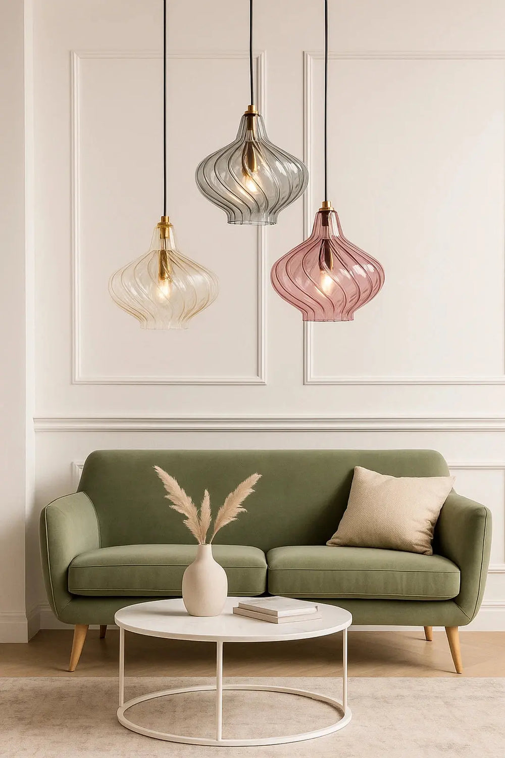 Kaleido Cluster Pendant Lamp, Pink UCPMJ