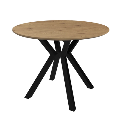 Lorenzi 110cm Wood Look Ceramic Look Dining Table Torelli