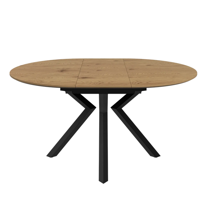 Lorenzi 120-160cm Extending Wood Look Ceramic Look Dining Table Torelli