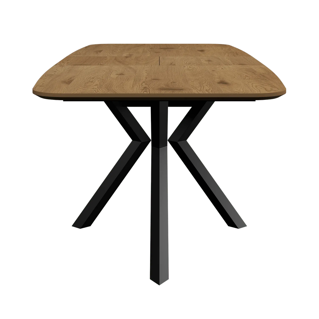 Lorenzo 160-200cm Extending Wood Look Ceramic Look Dining Table Torelli