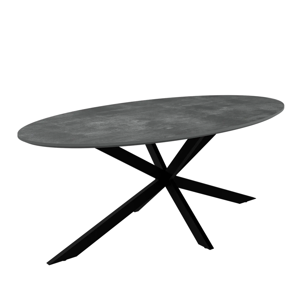 Lorenzi Grey Ceramic Look Coffee Table Torelli