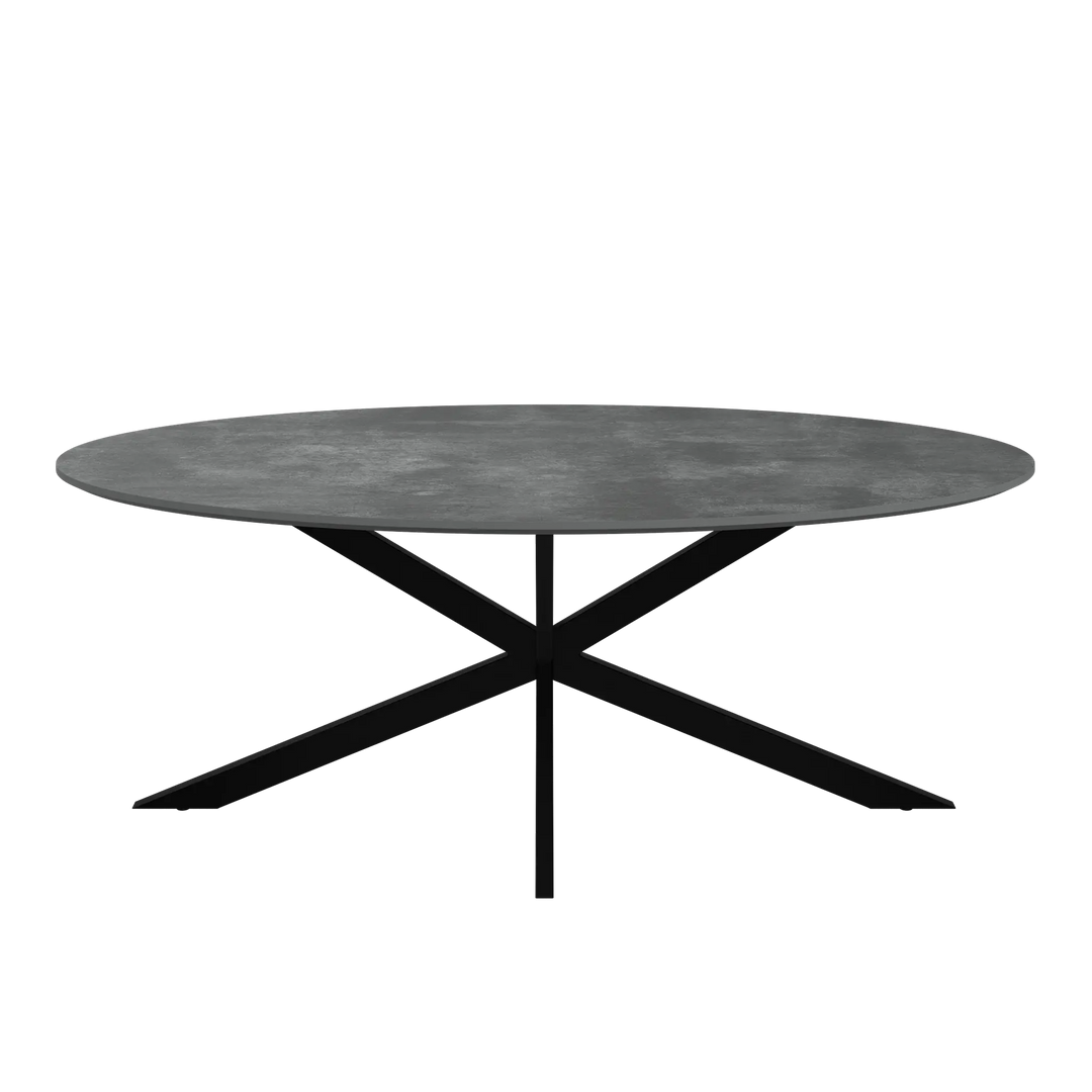 Lorenzi Grey Ceramic Look Coffee Table Torelli