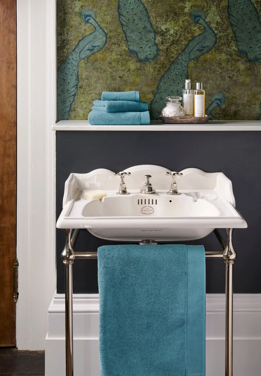 Christy Luxe Hand Towel Denim CHRISTY LUX-HOM