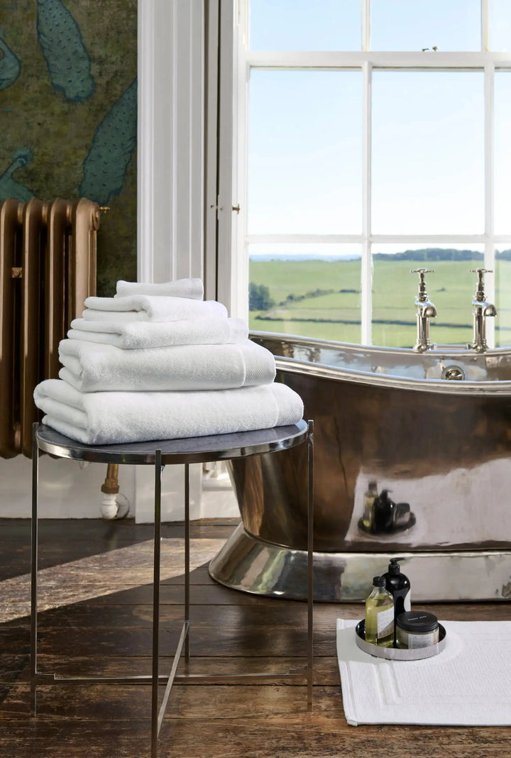 Christy Luxe Bath Sheet White - NJ Home Interiors