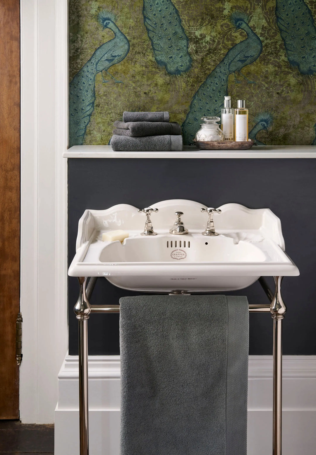 Christy Luxe Hand Towel Soot CHRISTY LUX-HOM