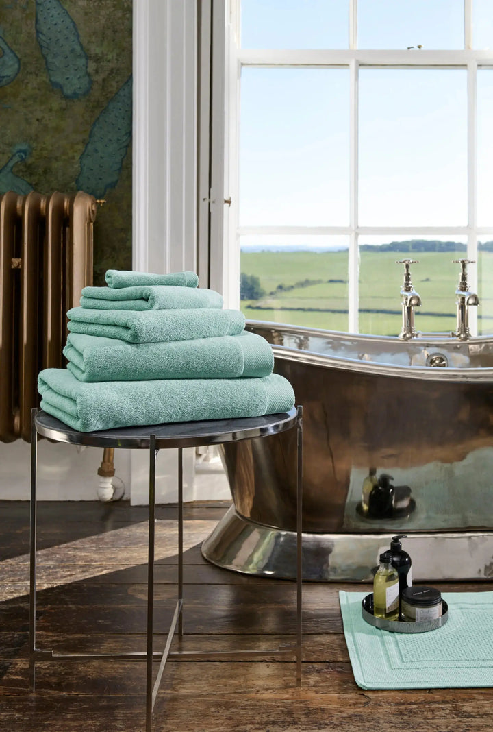 Christy Luxe Bath Sheet Surf - NJ Home Interiors