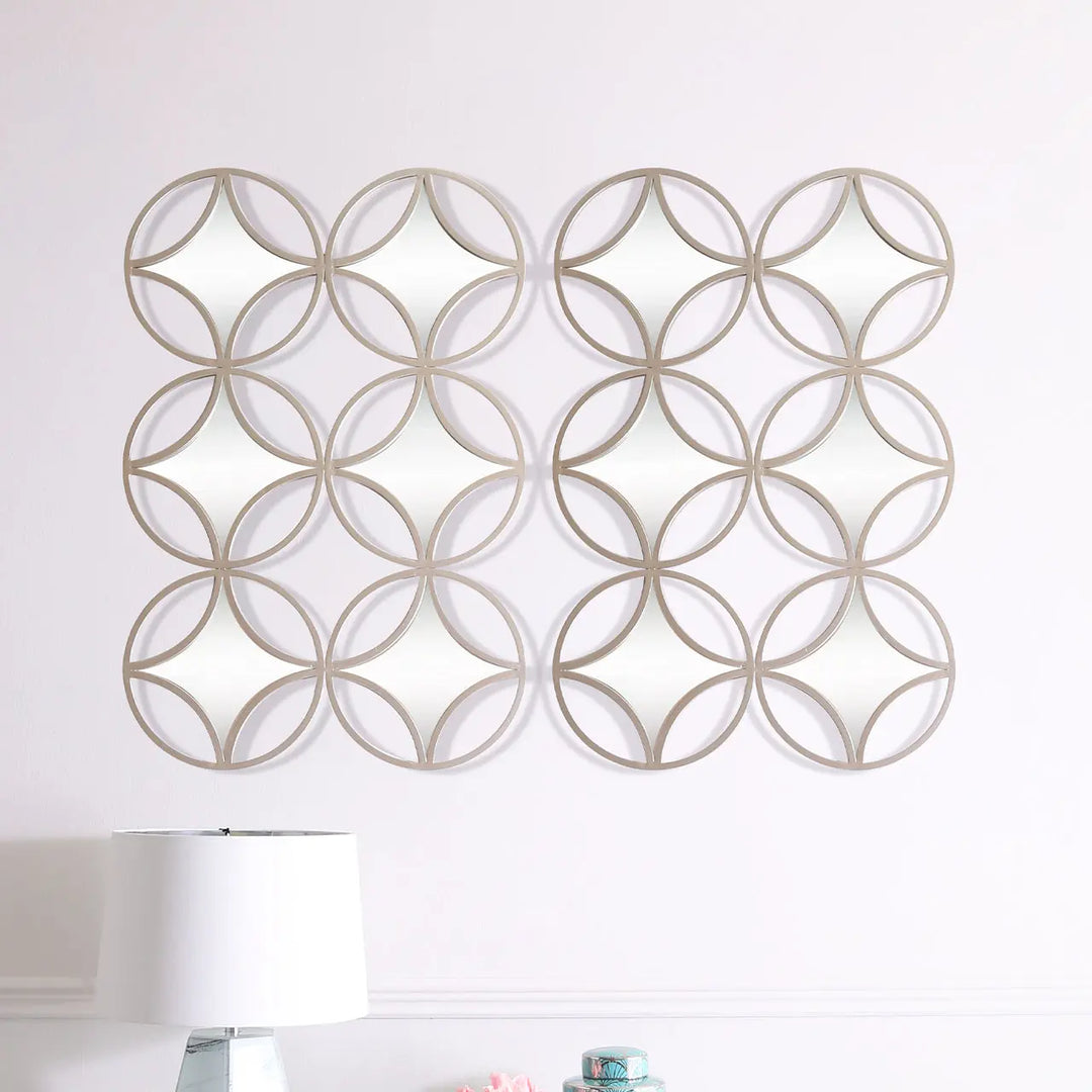 Large Decorative Wall Mirror – 105 cm Lina Home