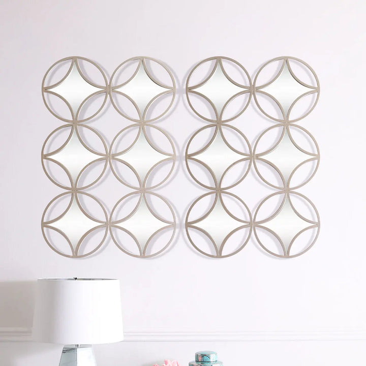 Large Decorative Wall Mirror – 105 cm Lina Home