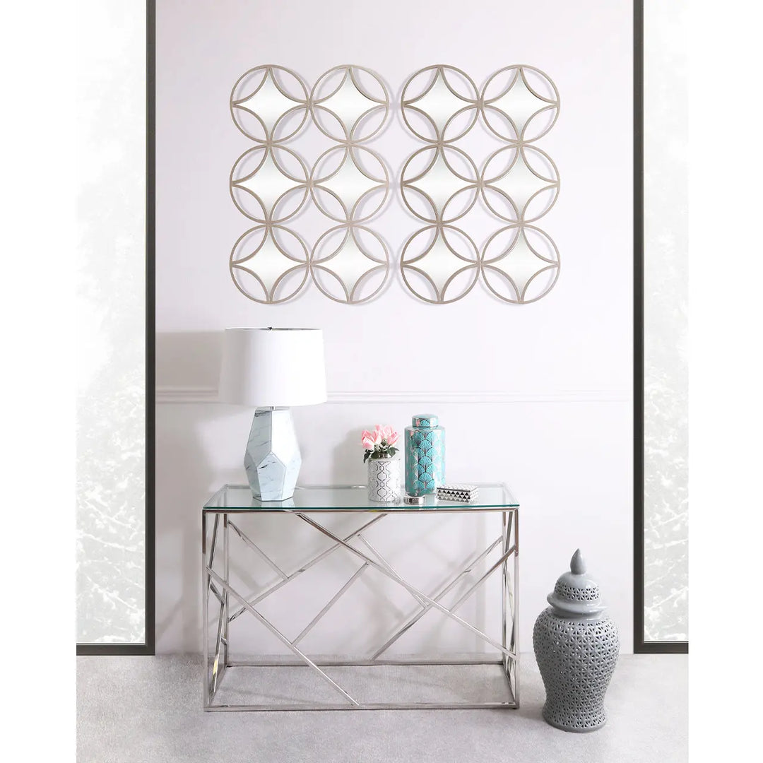 Large Decorative Wall Mirror – 105 cm Lina Home