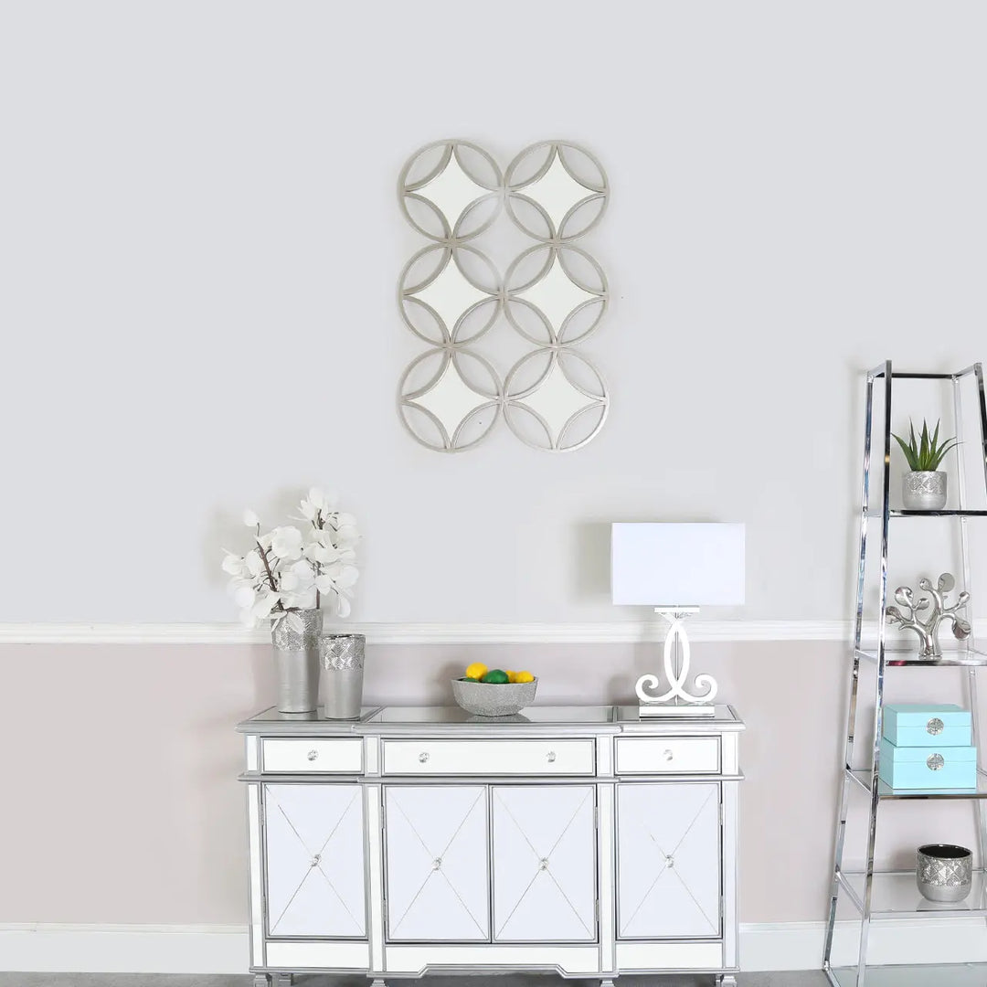 Large Decorative Wall Mirror – 105 cm Lina Home