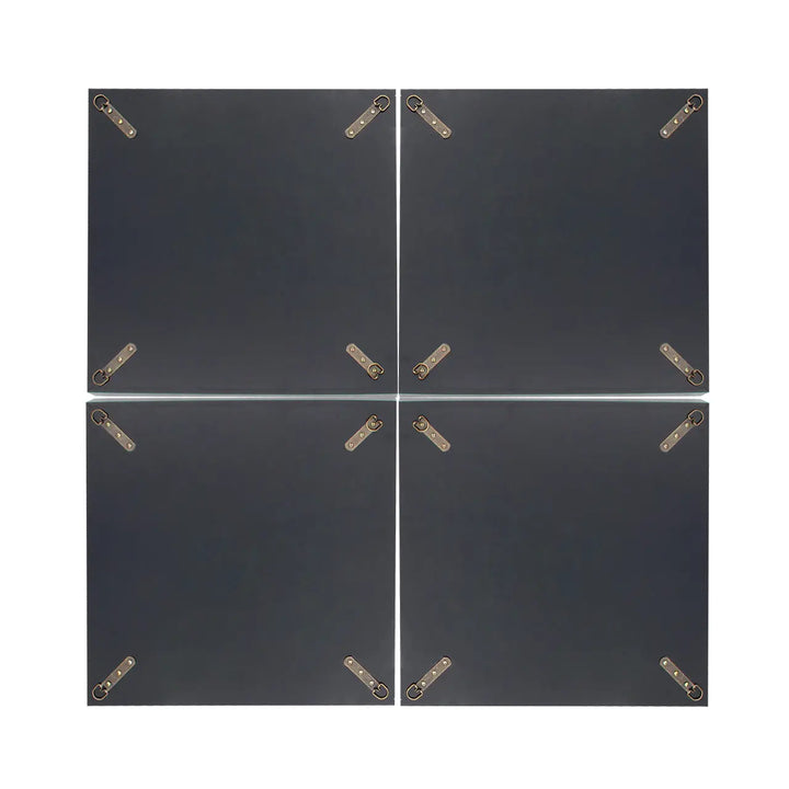 Set Of 4 Mirror Panels – 50 x 50 cm Each Lina Home