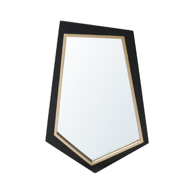 Black And Gold Wall Mirror Lina Home