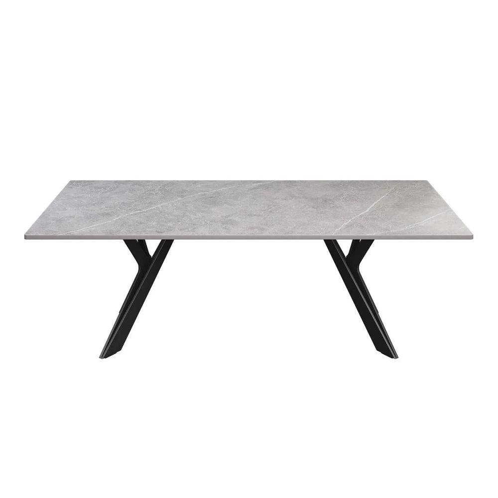 Mason Mid Grey Ceramic Coffee Table Torelli