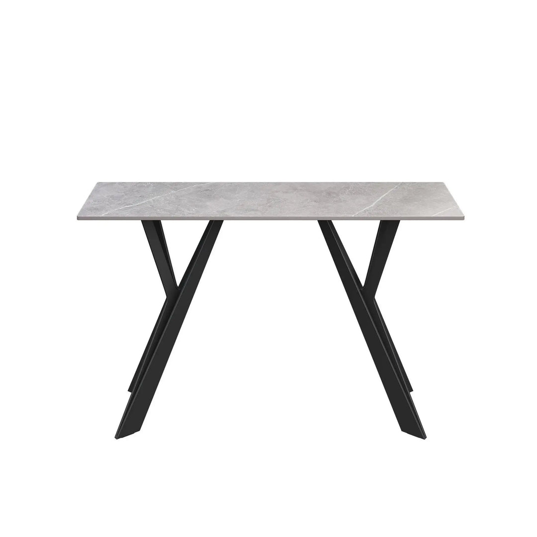 Marano Mid Grey Ceramic Console Table Torelli